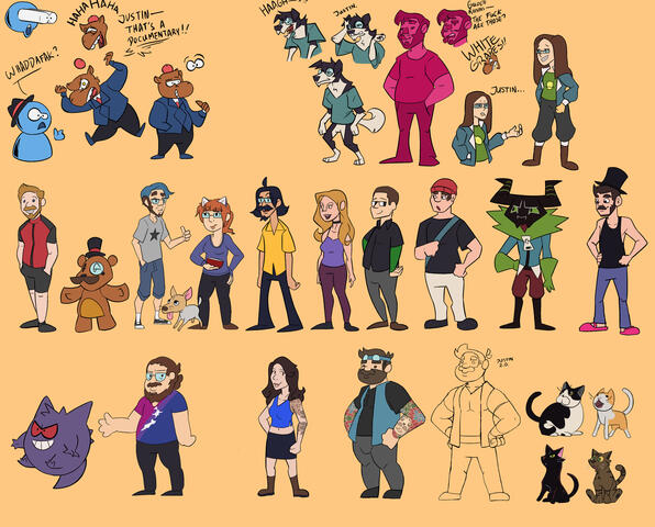 Streamer Char Design Height Chart