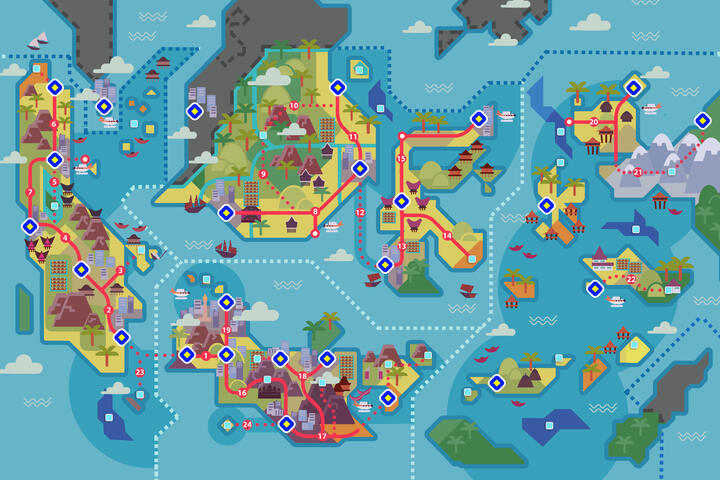 Mock Up of a Fan-made Pokemon Region